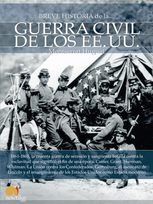 Cover image for Breve historia de la guerra civil de los Estados Unidos